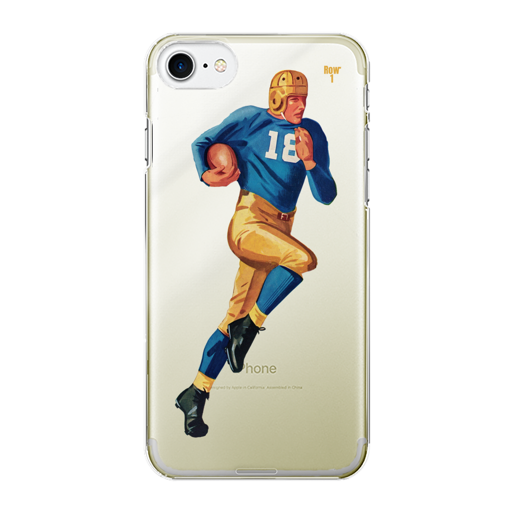 1942 Football Row 1 Back Printed Transparent Hard Phone Case