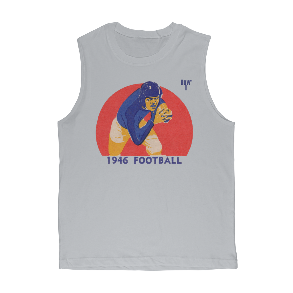 1946 Football Row 1 Classic Adult Muscle Top