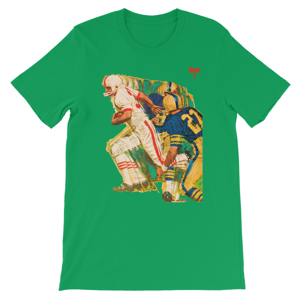 1966 Football Row 1 Classic Kids T-Shirt