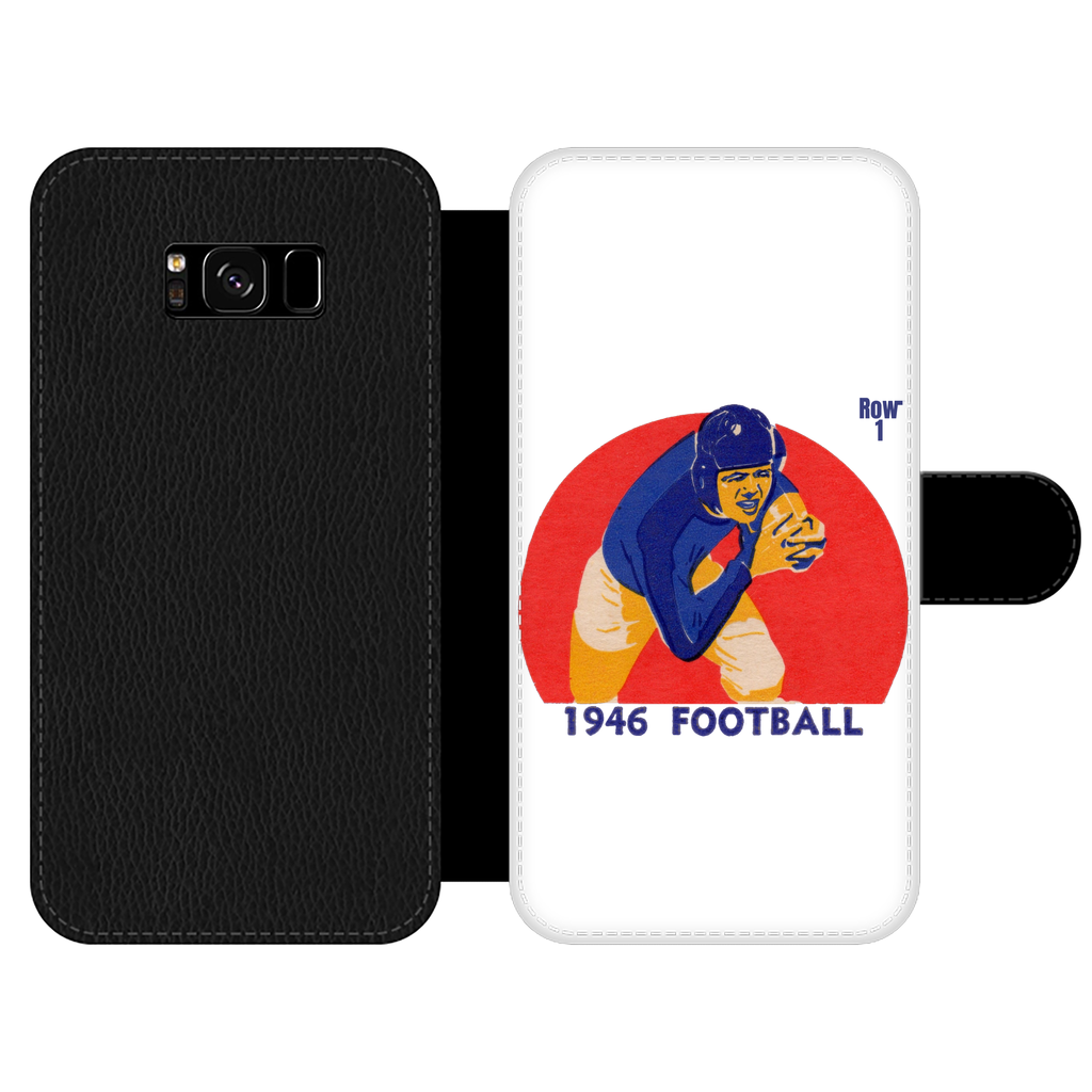 1946 Football Row 1 Front Printed Wallet Cases