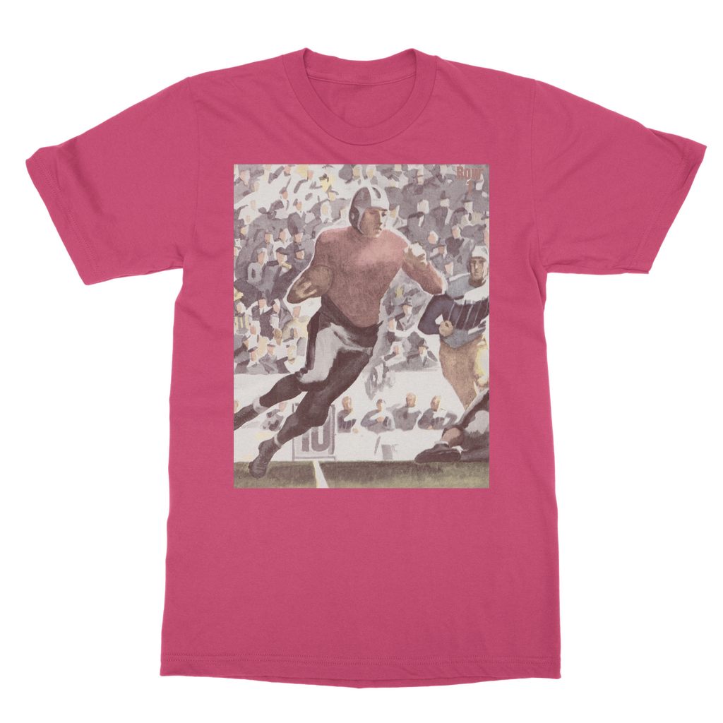 1937 Football Row 1 Faded Classic Adult T-Shirt