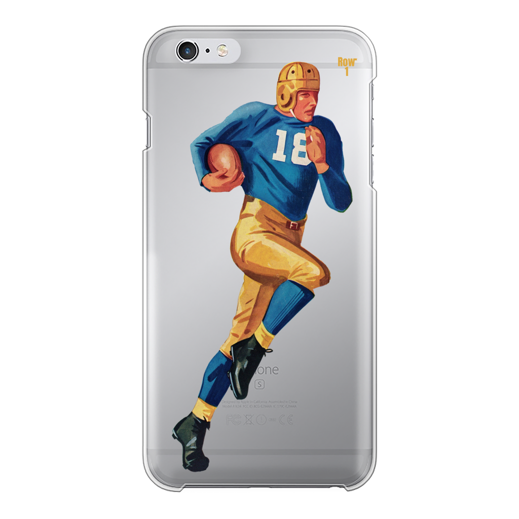 1942 Football Row 1 Back Printed Transparent Hard Phone Case