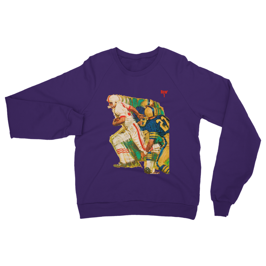 1966 Football Row 1 Classic Adult Sweatshirt