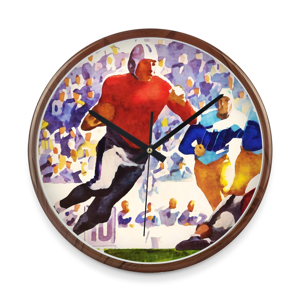 "Touchdown Sweep" Coolstub™ 1937 Football Art Clock