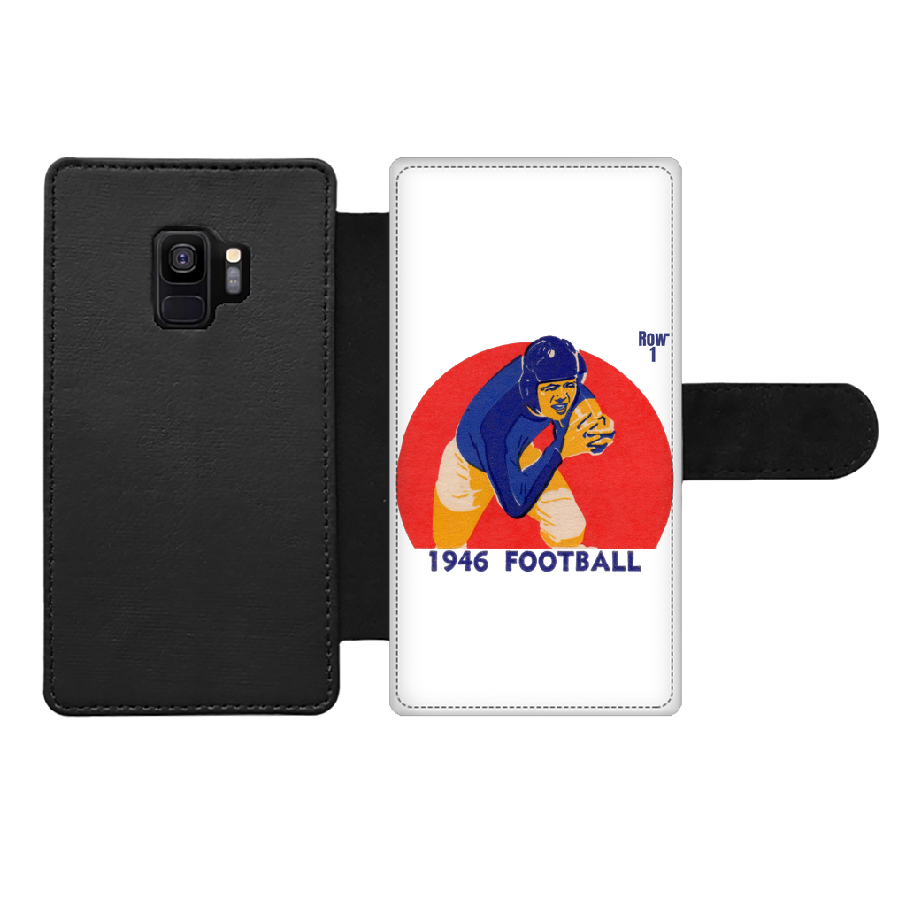 1946 Football Row 1 Front Printed Wallet Cases