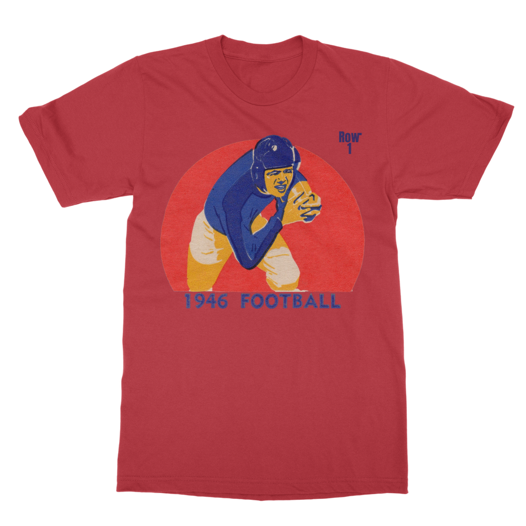 1946 Football Row 1 T-Shirt Dress