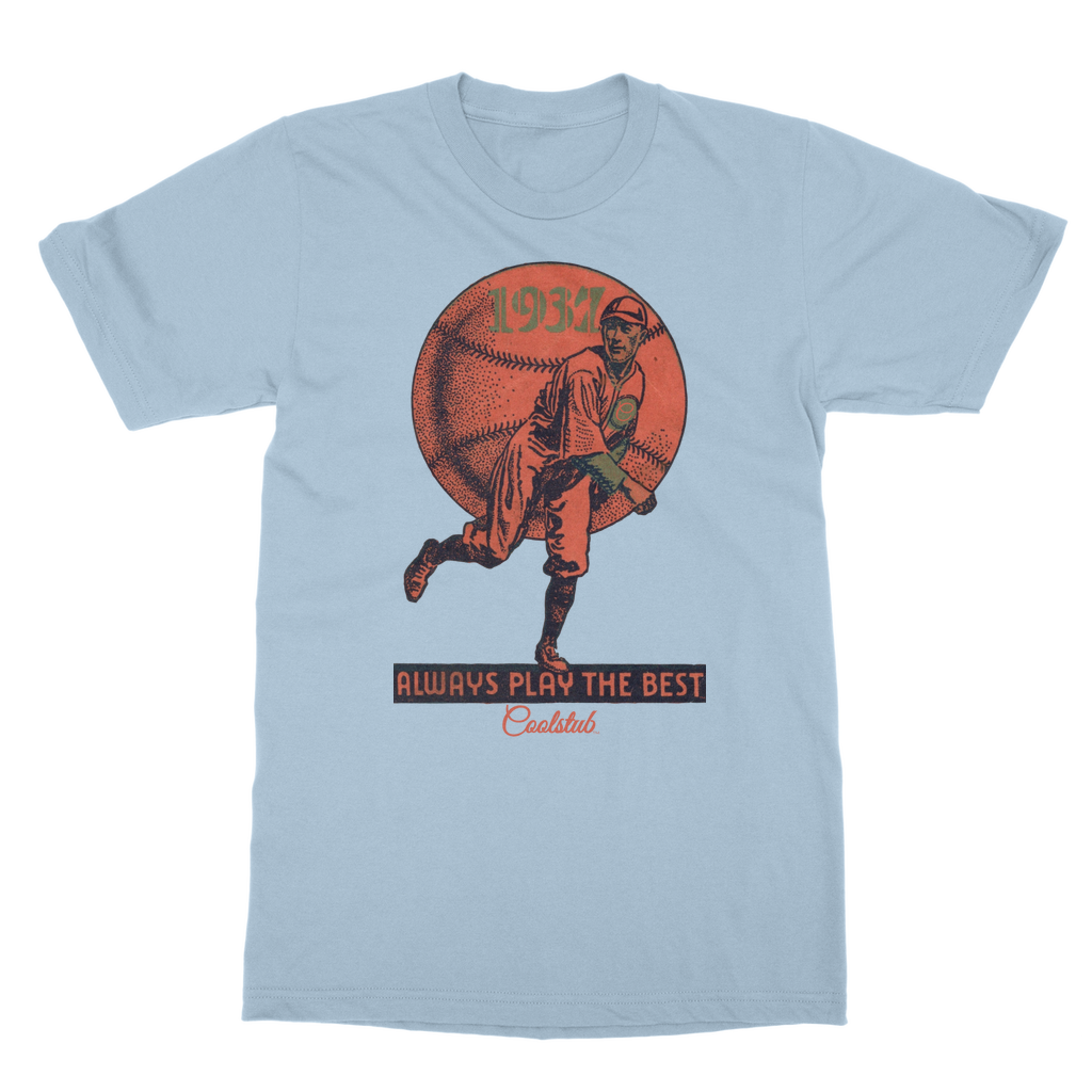 Coolstub™ 1937 Always Play The Best Vintage Classic Adult T-Shirt