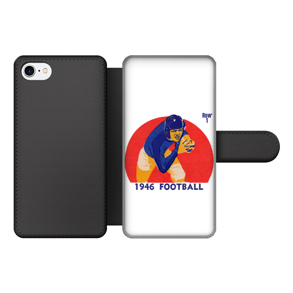 1946 Football Row 1 Front Printed Wallet Cases