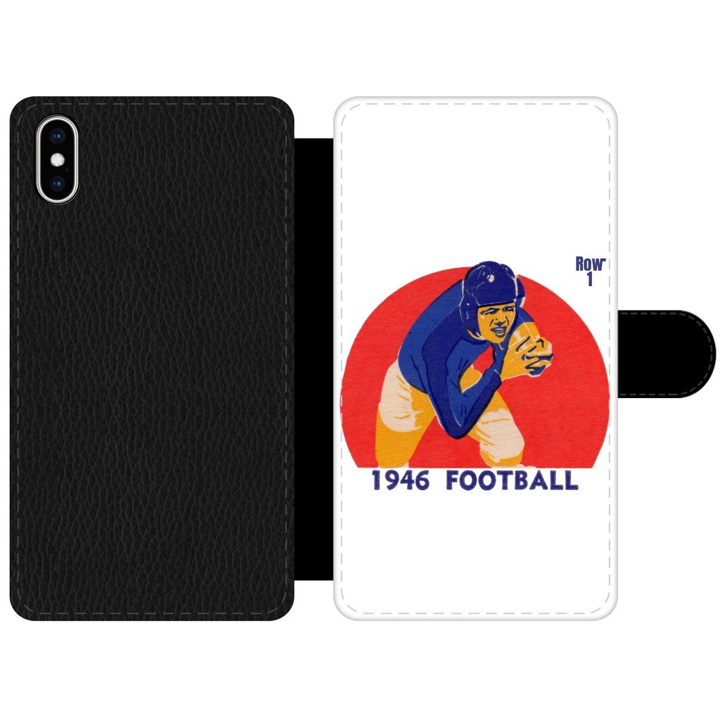 1946 Football Row 1 Front Printed Wallet Cases