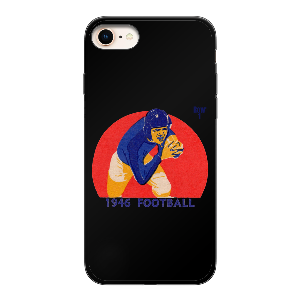 1946 Football Row 1 Back Printed Black Soft Phone Case