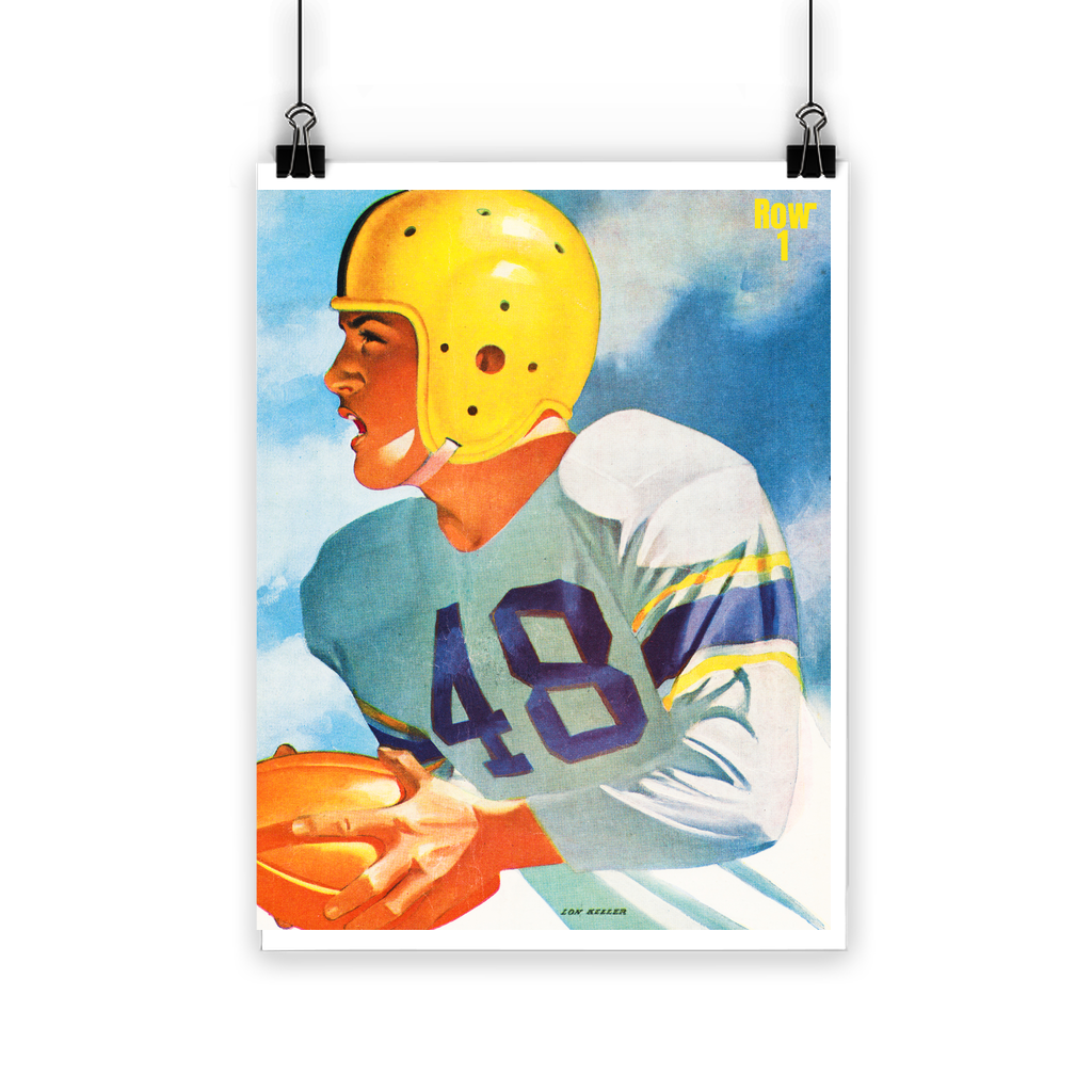 1948 Football Row 1 Classic Poster