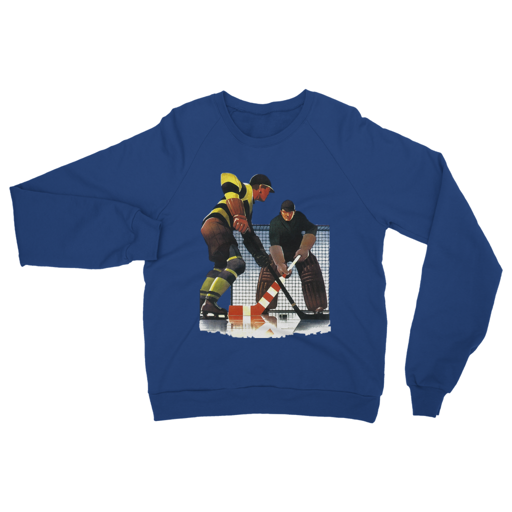 Coolstub™ Vintage Hockey Goalie Art Classic Adult Sweatshirt