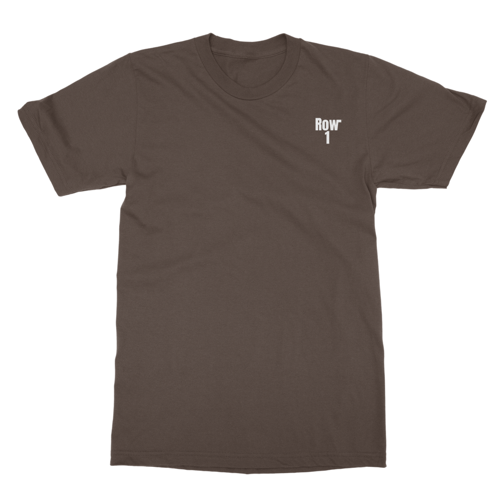 1938 Football Row 1 Faded Classic Adult T-Shirt Back Print