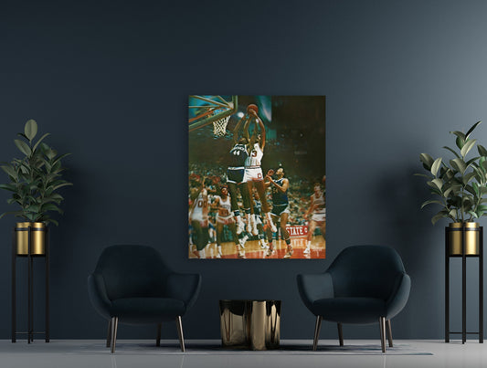 1981 Kentucky vs. Ohio State Basketball Art by Row One Brand