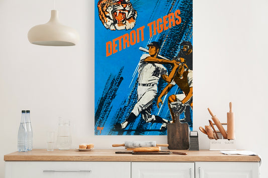 1971 Detroit Tigers Art