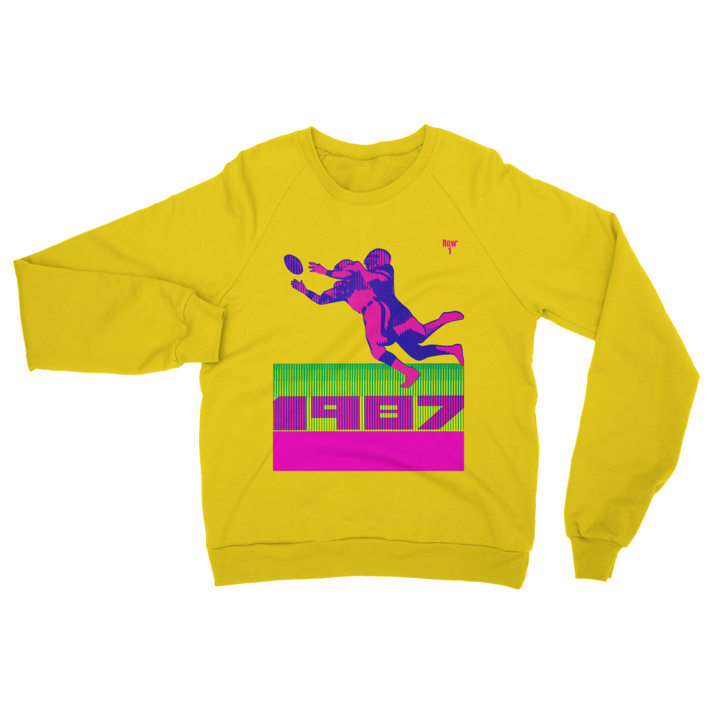 1987 Football Row 1 Classic Adult Sweatshirt