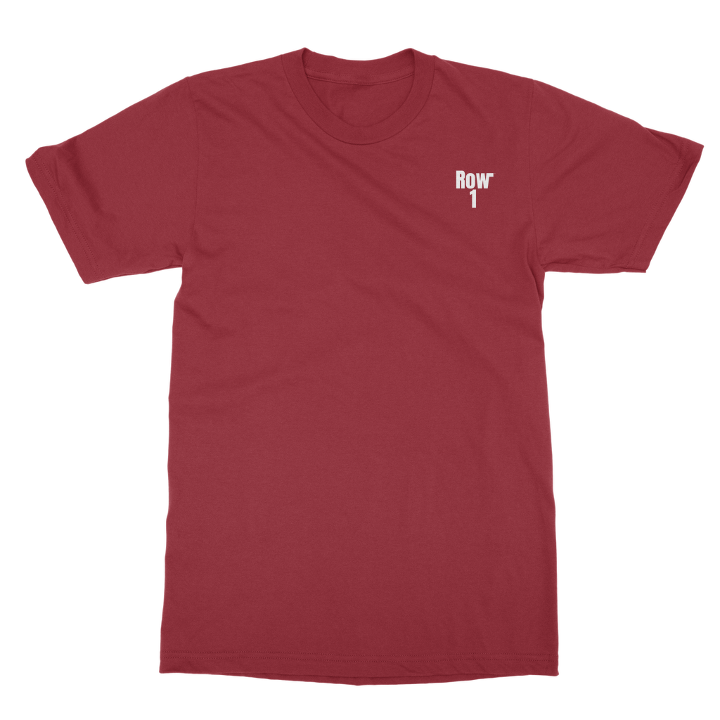 1938 Football Row 1 Faded Classic Adult T-Shirt Back Print