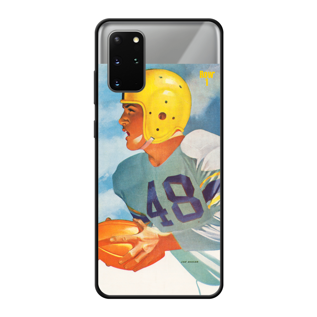 1948 Football Row 1 Back Printed Black Soft Phone Case