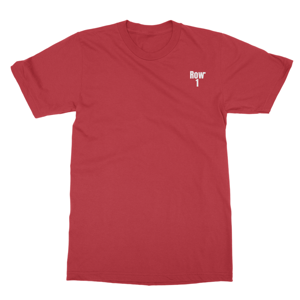 1938 Football Row 1 Faded Classic Adult T-Shirt Back Print
