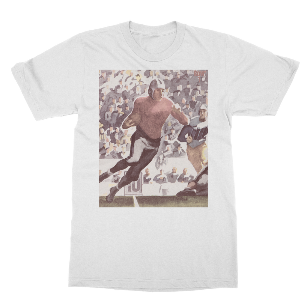 1937 Football Row 1 Faded Classic Adult T-Shirt