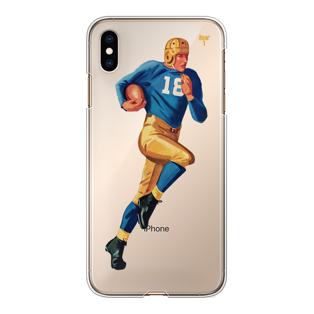 1942 Football Row 1 Back Printed Transparent Hard Phone Case