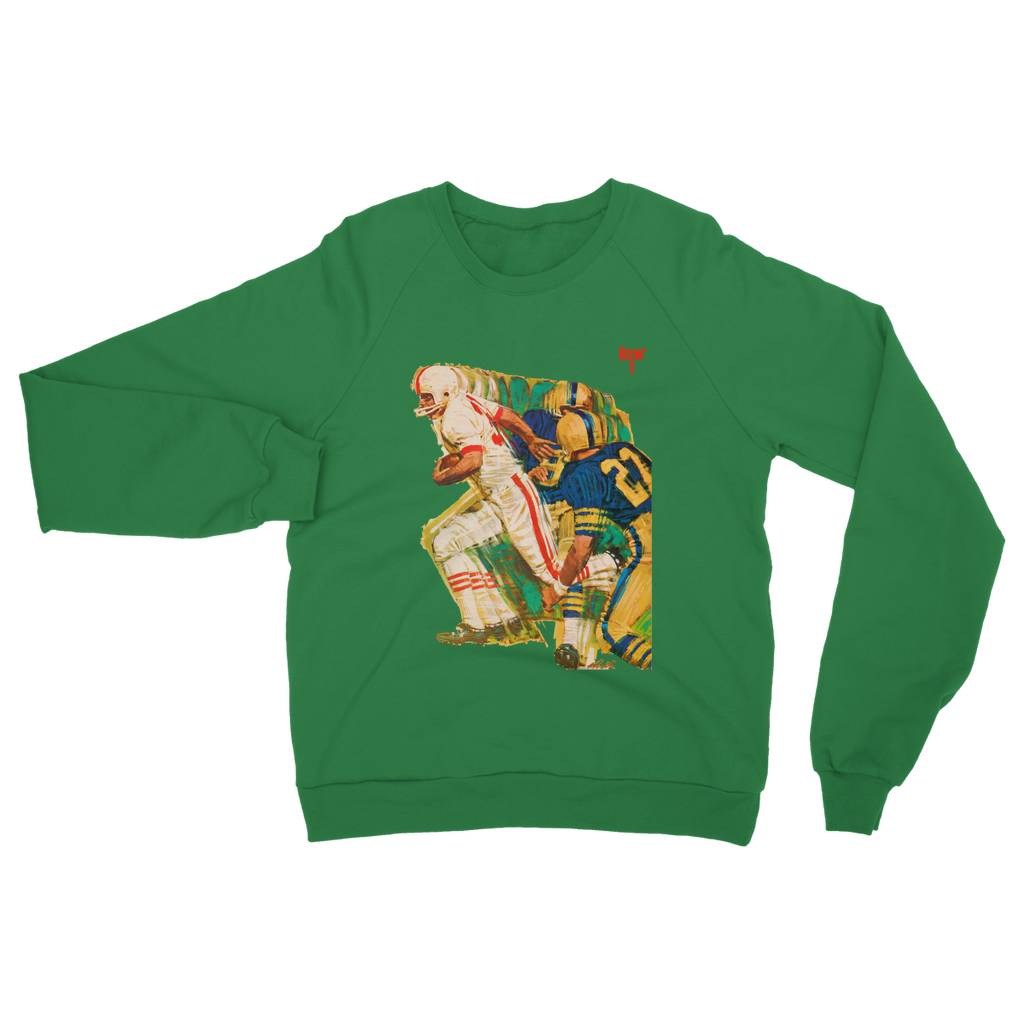 1966 Football Row 1 Classic Adult Sweatshirt