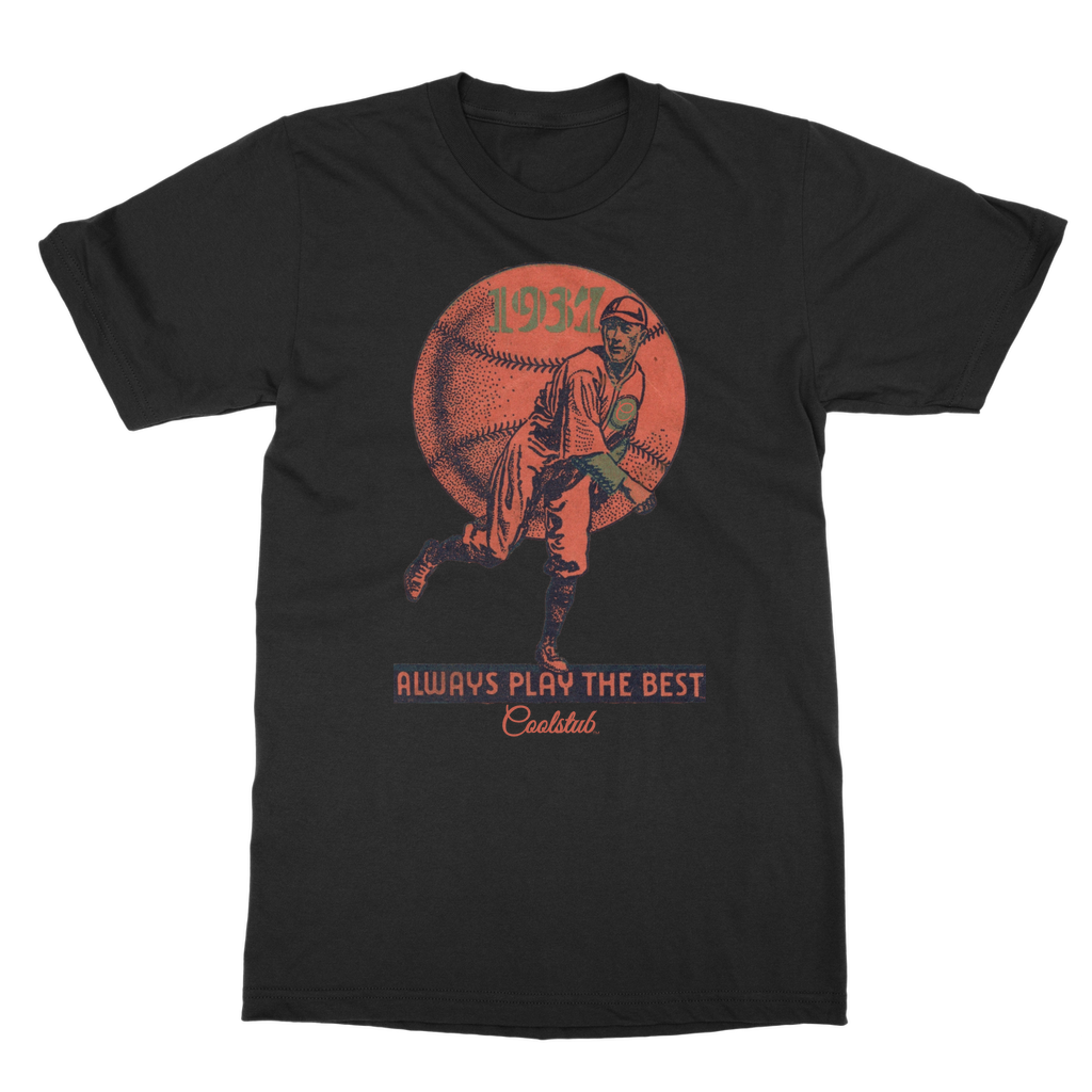 Coolstub™ 1937 Always Play The Best Vintage Classic Adult T-Shirt