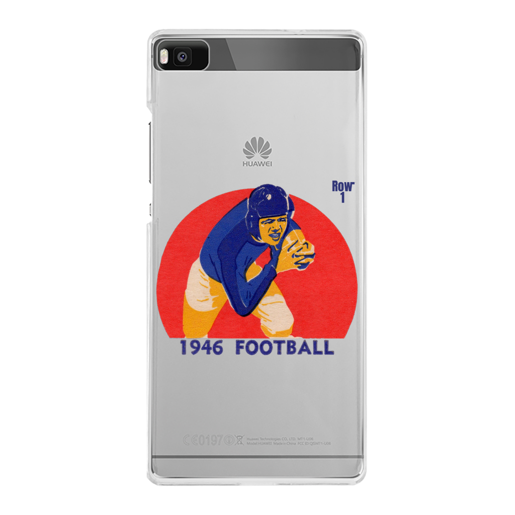 1946 Football Row 1 Back Printed Transparent Hard Phone Case