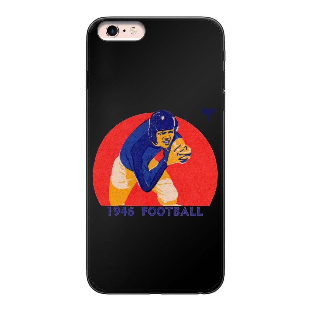 1946 Football Row 1 Back Printed Black Soft Phone Case