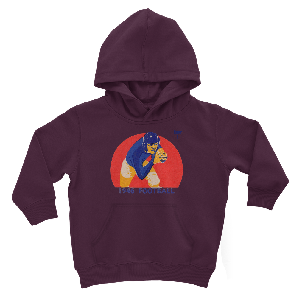 1946 Football Row 1 Classic Kids Hoodie