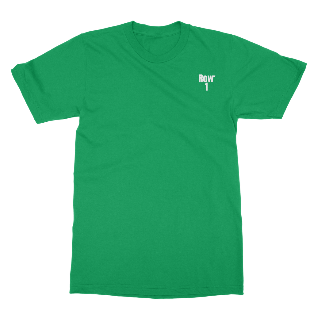 1938 Football Row 1 Faded Classic Adult T-Shirt Back Print