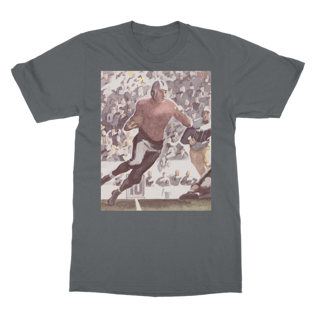 1937 Football Row 1 Faded Classic Adult T-Shirt