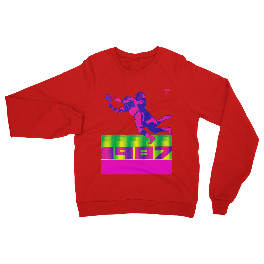 1987 Football Row 1 Classic Adult Sweatshirt