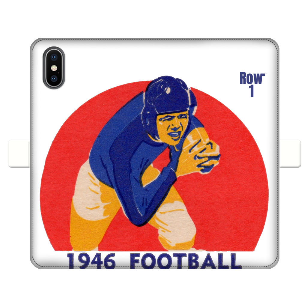1946 Football Row 1 Fully Printed Wallet Cases