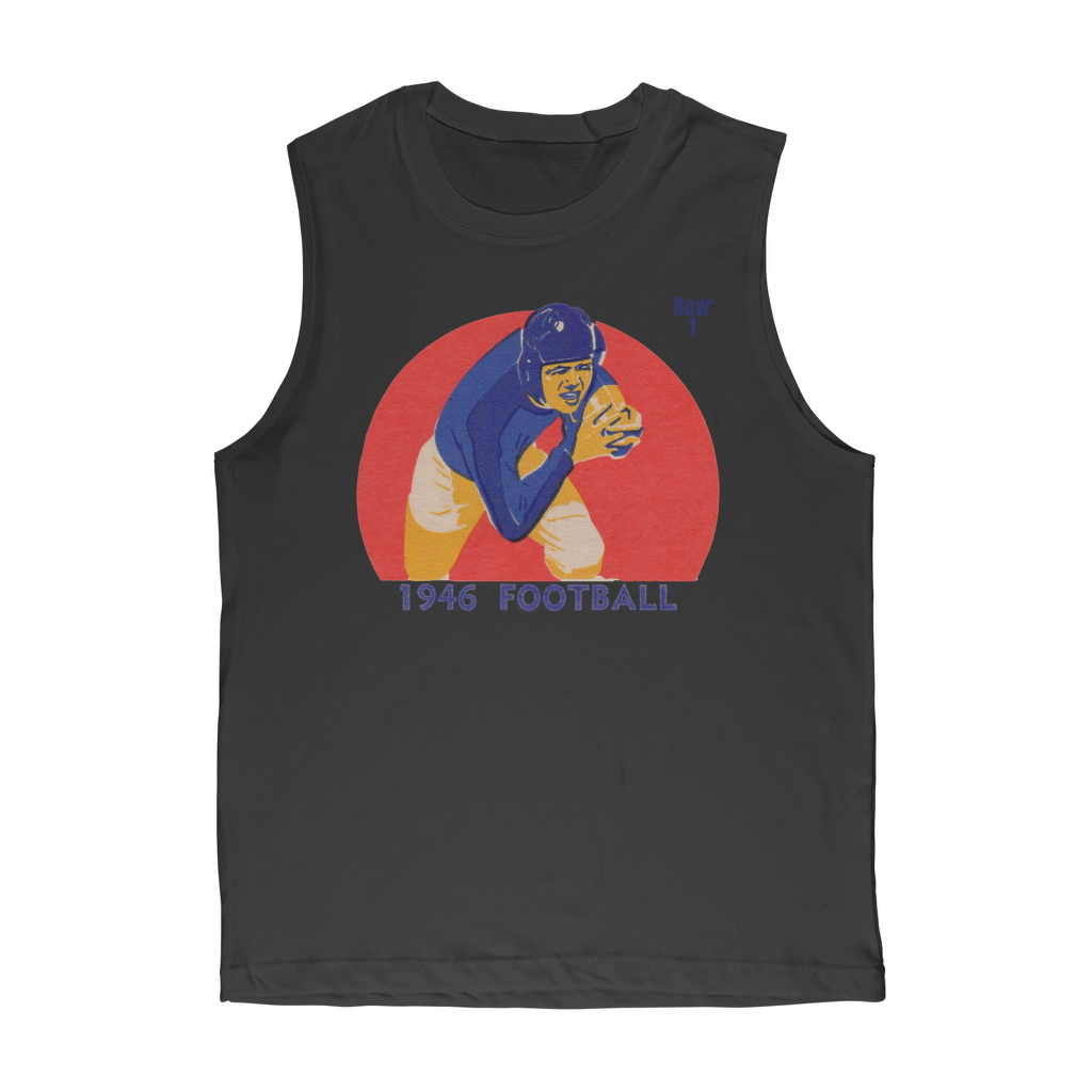 1946 Football Row 1 Classic Adult Muscle Top
