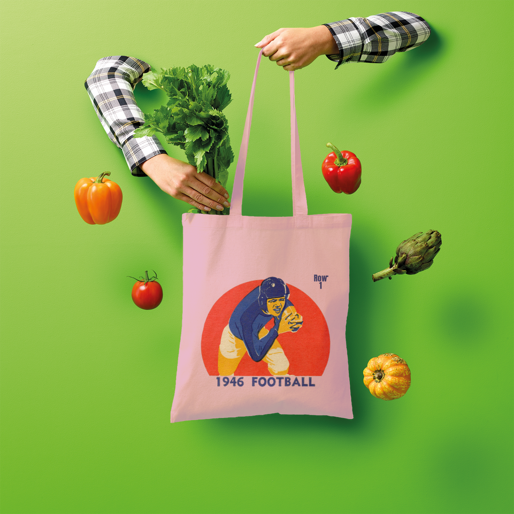 1946 Football Row 1 Shopper Tote Bag