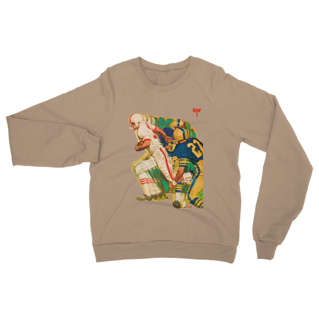 1966 Football Row 1 Classic Adult Sweatshirt