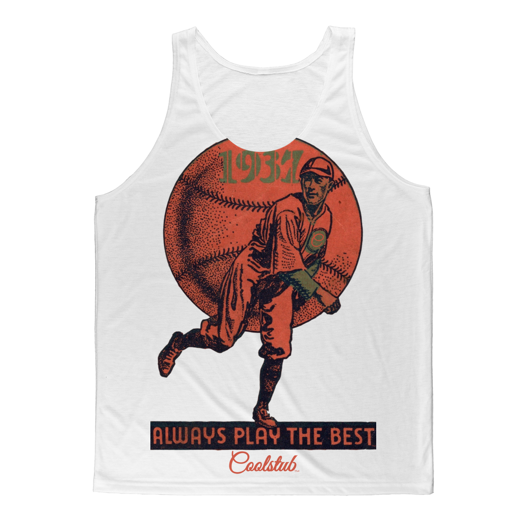 Coolstub™ 1937 Always Play The Best Vintage Classic Sublimation Adult Tank Top