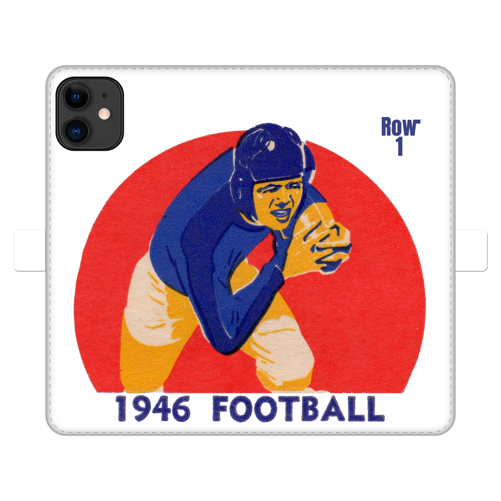 1946 Football Row 1 Fully Printed Wallet Cases