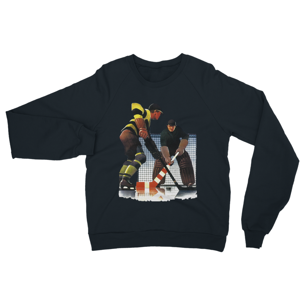 Coolstub™ Vintage Hockey Goalie Art Classic Adult Sweatshirt