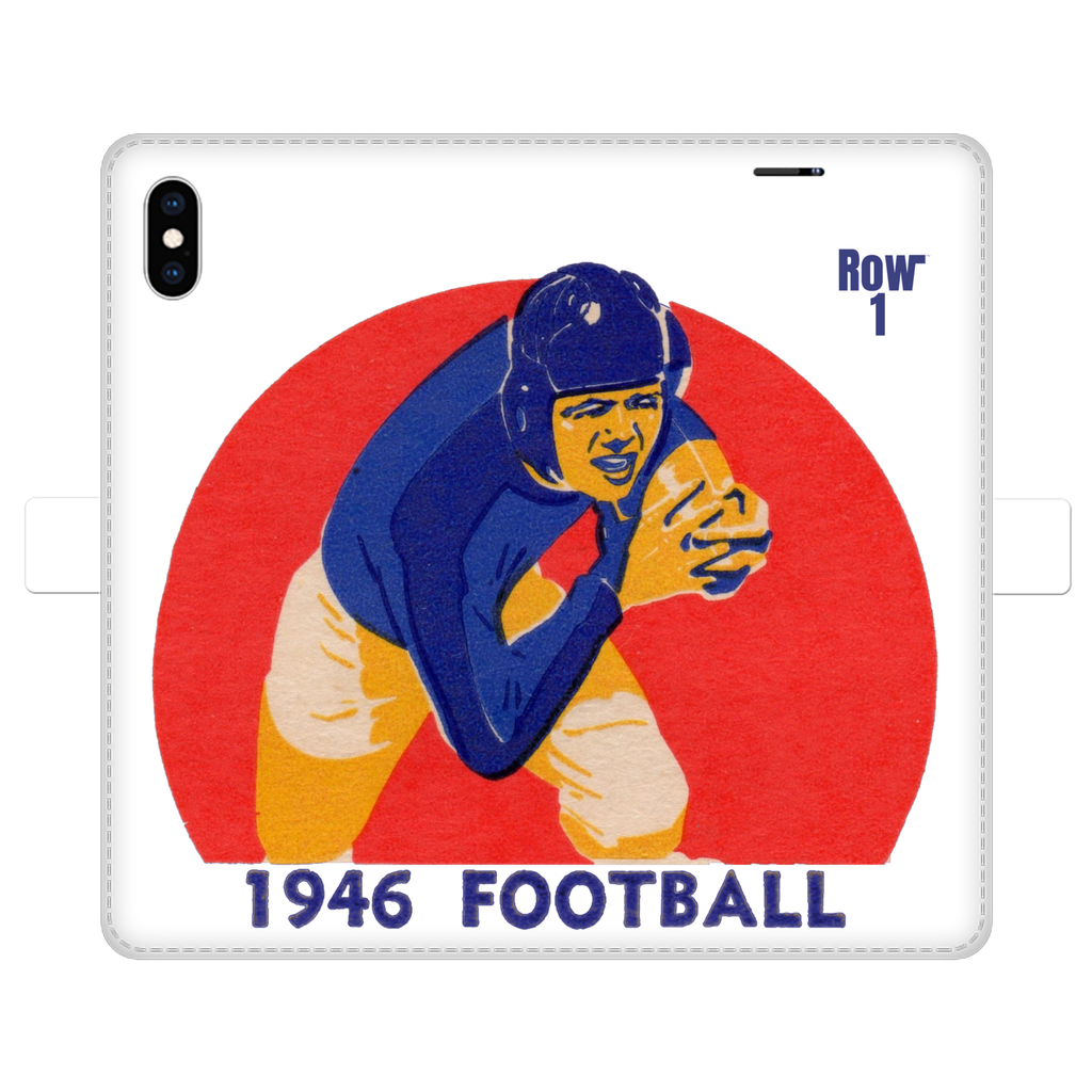 1946 Football Row 1 Fully Printed Wallet Cases