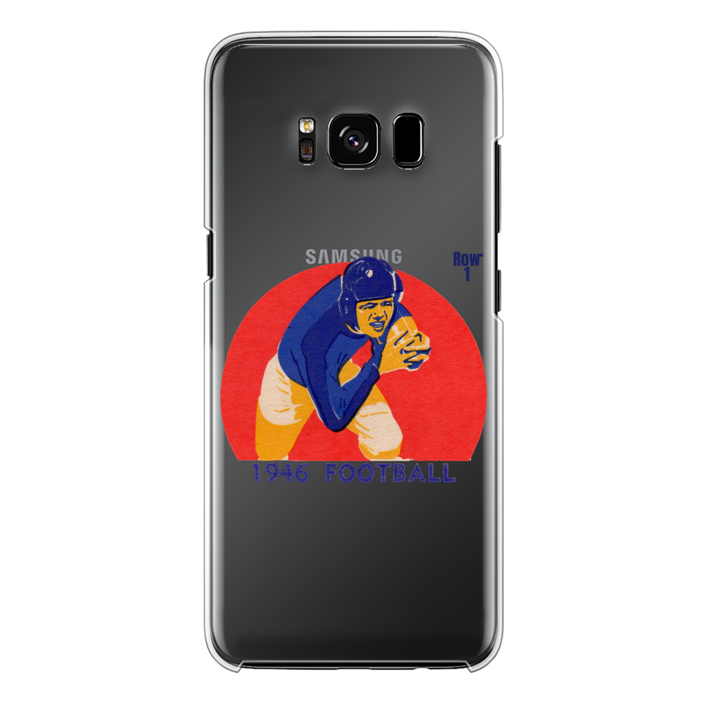 1946 Football Row 1 Back Printed Transparent Hard Phone Case