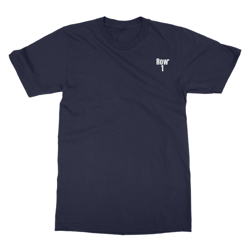 1938 Football Row 1 Faded Classic Adult T-Shirt Back Print