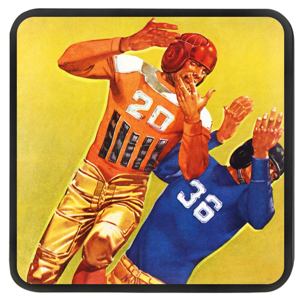 1941 Football Art Drink Coasters