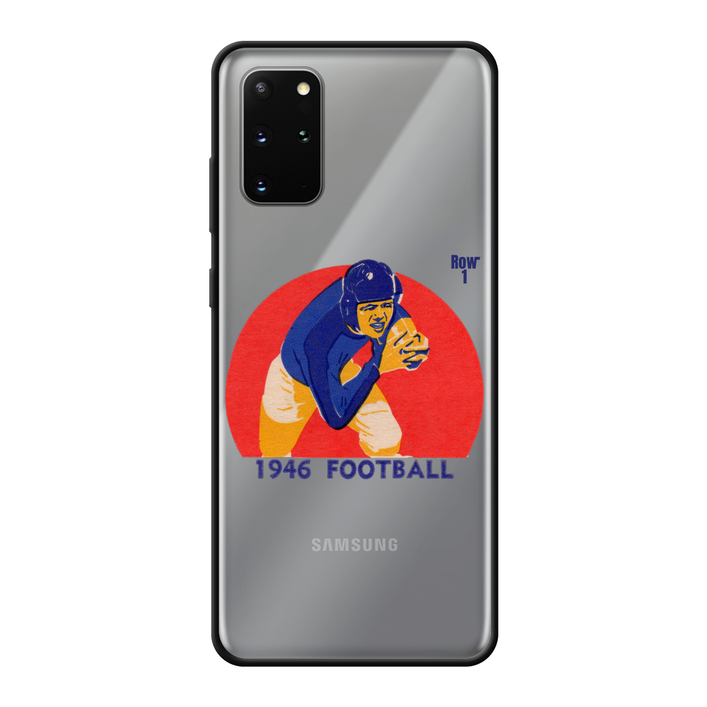 1946 Football Row 1 Back Printed Black Soft Phone Case