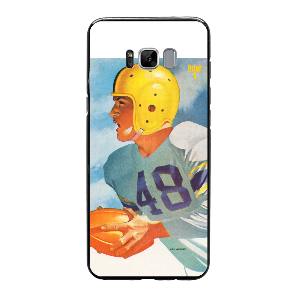 1948 Football Row 1 Back Printed Black Soft Phone Case