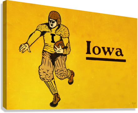 Iowa Giclée Stretched Canvas Print
