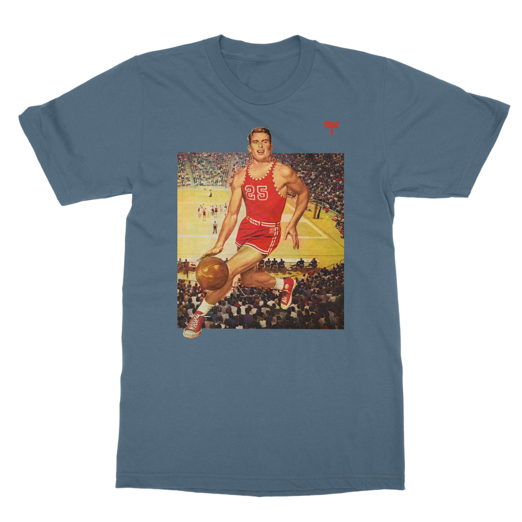 1962 Basketball Row 1 Classic Adult T-Shirt