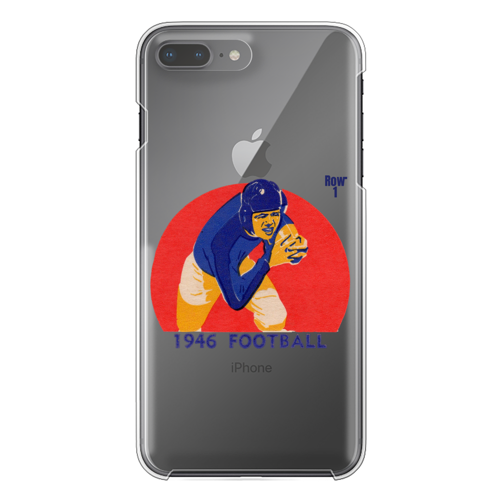 1946 Football Row 1 Back Printed Transparent Hard Phone Case