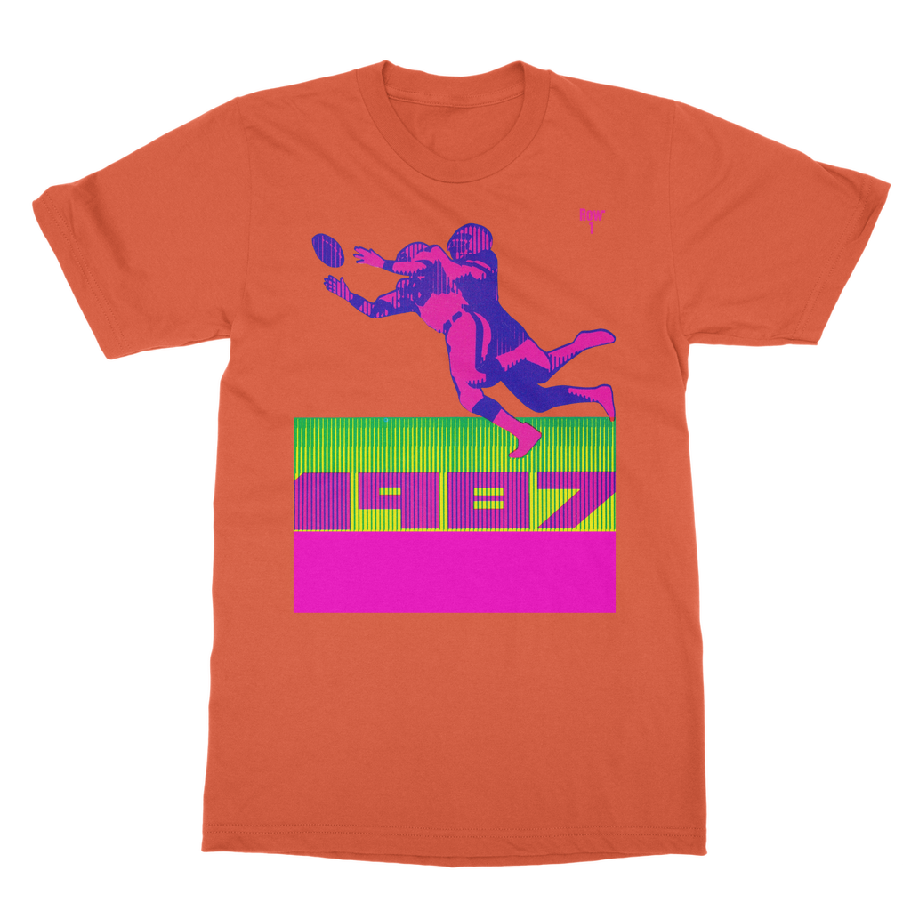 1987 Football Row 1 Classic Adult T-Shirt